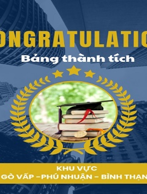 Bảng thành tích KHU VỰC GÒ VẤP PHÚ NHUẬN BÌNH THẠNH 2023